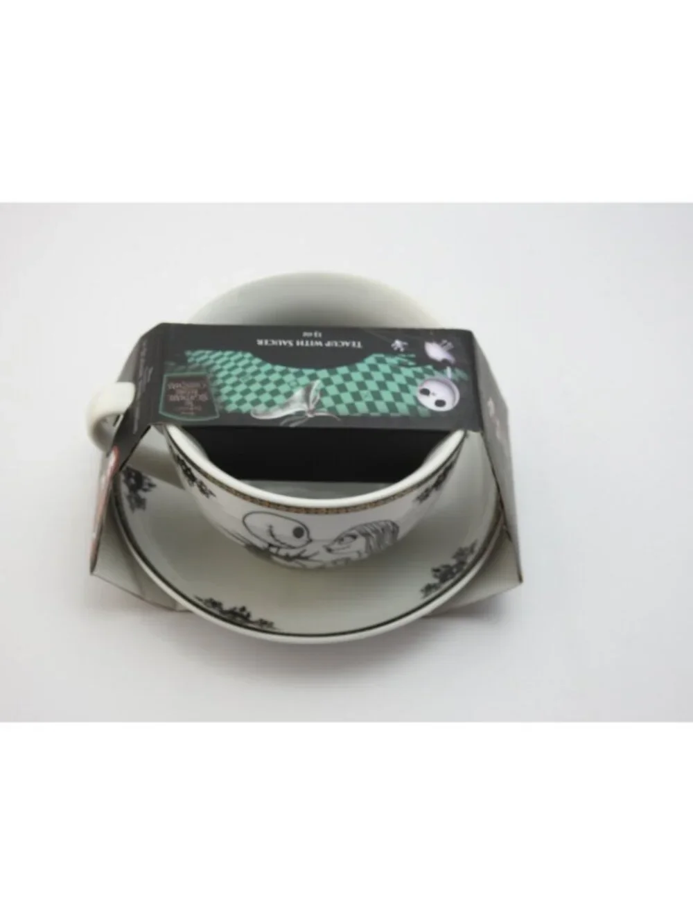 New Disney Nightmare Before Christmas Jack Sally Teacup Saucer Set